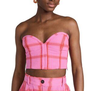 Mara Hoffman Rilynn Top I Brand New with tags I Color: Pink $90